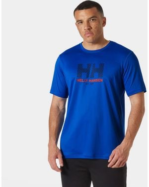 Helly Hansen Tech Graphic T-Shirt 2.0 - Blue