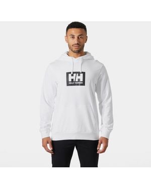 Helly Hansen Hh Box Hoodie Herren - Weiß
