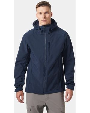 Helly Hansen Paramount Hooded Softshell Jacket - Blue