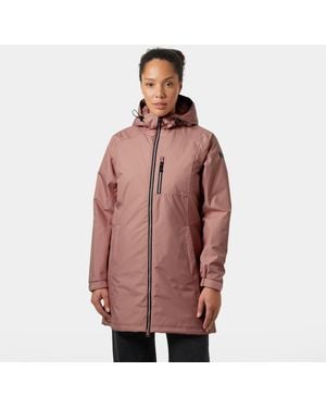 Helly Hansen Long Belfast Insulated Winter Jacket - Brown