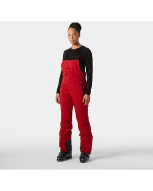 Helly Hansen Legendary Insulated Ski Bib Trousers - Red