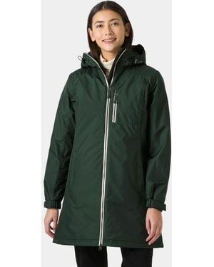 Helly Hansen Long Belfast Insulated Winter Jacket - Green