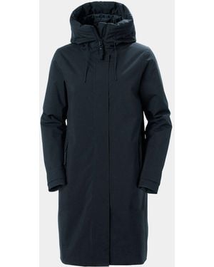 Helly Hansen Victoria Insulated Raincoat Damen - Blau