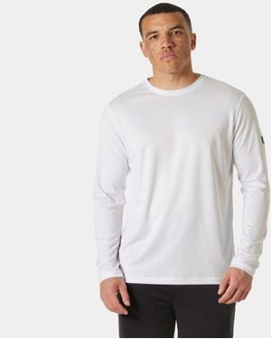 Helly Hansen Helly-hansen Hh Tech Crew Ls 2.0 - White