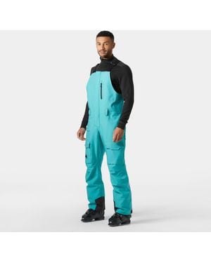 Helly Hansen Sogn Bib Cargo Ski Trousers - Blue
