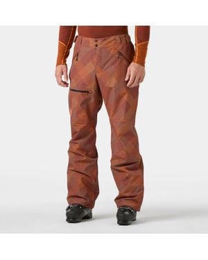 Helly Hansen Sogn Insulated Cargo Ski Pants - Brown