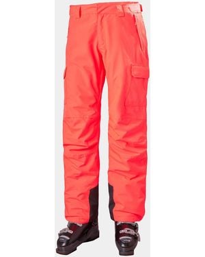 Helly Hansen Damen Switch Cargo Wärmeisolierende Skihose - Rot