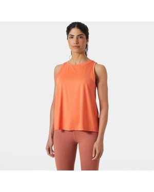 Helly Hansen Tech Split Back Tank 2.0 - Orange
