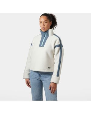 Helly Hansen Imperial Pile Zip Pullover Mujer - Blanco