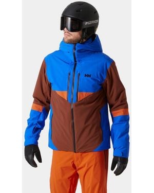 Helly Hansen Kvitfjell Race Insulated Ski Jacket Beige in Blue for Men Lyst