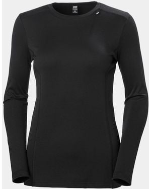 Helly Hansen Lifa Max Crew Base Layer - Black