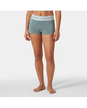 Helly Hansen Lifa Merino Midweight Base Layer Boxers - Blue