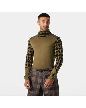 Helly Hansen Lifa Merino Midweight Balaclava Hoodie - Green