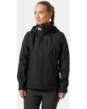 Helly Hansen Crew Hooded Midlayer Jacket 2.0 - Black