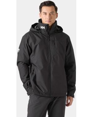 Helly Hansen Crew Hooded Pile Jacket - Black