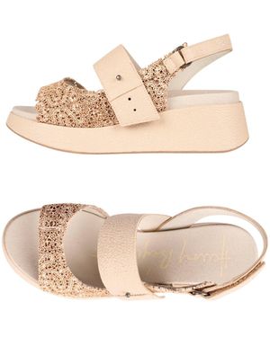 HENRY BEGUELIN ARCHIVE Wedge Sandal Burano Cream - Natural