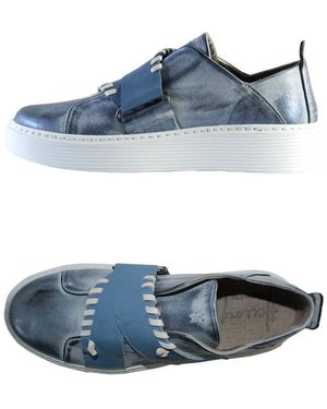 HENRY BEGUELIN ARCHIVE Sneaker Infiletta Metal Sport/ Cervo - Blue