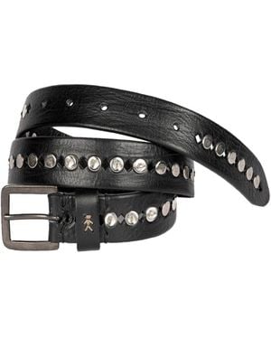 Henry Beguelin Monete Cuoio Washed - Black