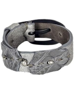 Henry Beguelin Daisy Graffiato Croco - Black