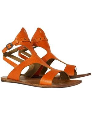 HENRY BEGUELIN ARCHIVE Sandal Spinner - Orange