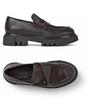 Henry Beguelin Moccasin - Black