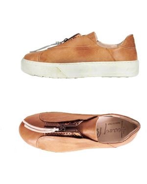 HENRY BEGUELIN ARCHIVE Sneaker Zip Sbiancato Cognac - Multicolor