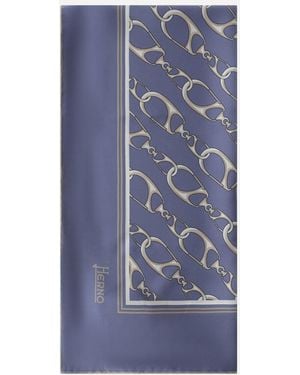Herno Scarf - Blue