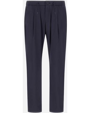 Herno Nylon Maestro Trousers - Blue