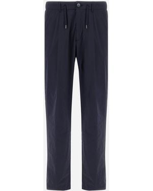 Herno Resort Pants In Stretch Micromodal - Blue