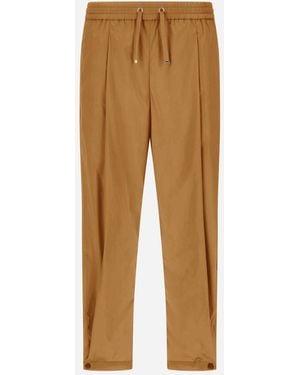 Herno Light Nylon Stretch Pants - Natural