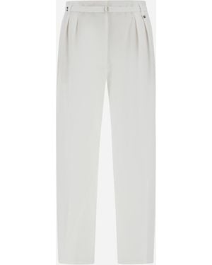 Herno Pants - White