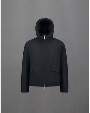 Herno Laminar Hooded Jacket - Black