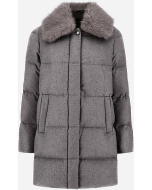 Herno A-Shape Jacket - Grey