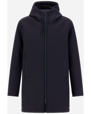 Herno Long Parka - Blue