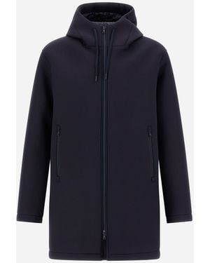Herno Long Parka - Blue