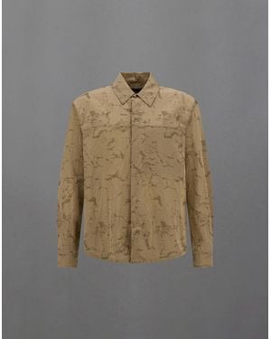 Herno Laminar Shacket - Natural