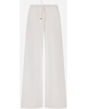 Herno Trousers - White