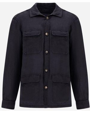 Herno Field Jacket - Blue