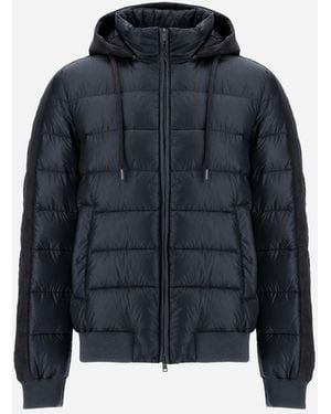 Herno Resort Bomber Jacket - Blue