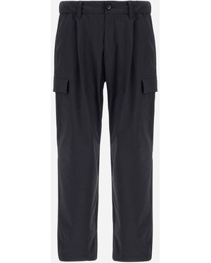 Herno Resort Cargo Trousers - Blue