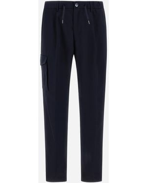 Herno Resort Cargo Pants - Blue