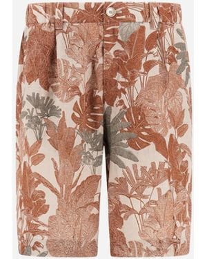 Herno Cargo Shorts - White