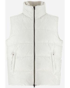 Herno Weste Aus Nylon Chamonix - Weiß