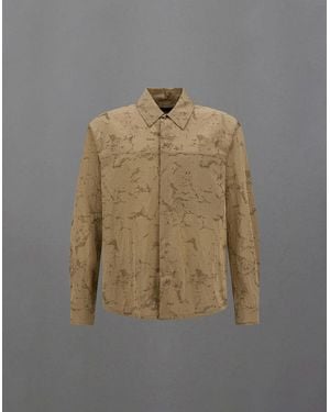 Herno Laminar Shacket - Natural