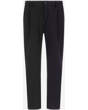 Herno Seer-Crease Trousers - Black