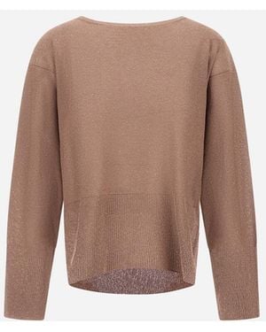 Herno Long-Sleeved Jumper - Natural