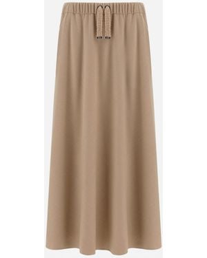Herno Resort Skirt - Natural