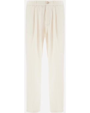 Herno Resort Pants - White
