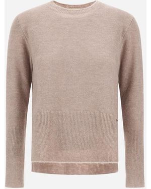 Herno Alpaca Wool G.7 Jumper - Natural