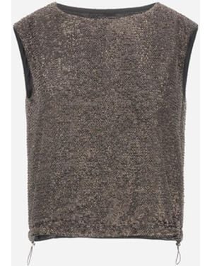 Herno Resort Top - Grey